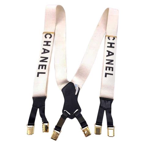chanel inspireded suspenders